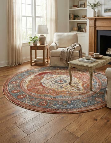 7' x 7' Havana Round Rug