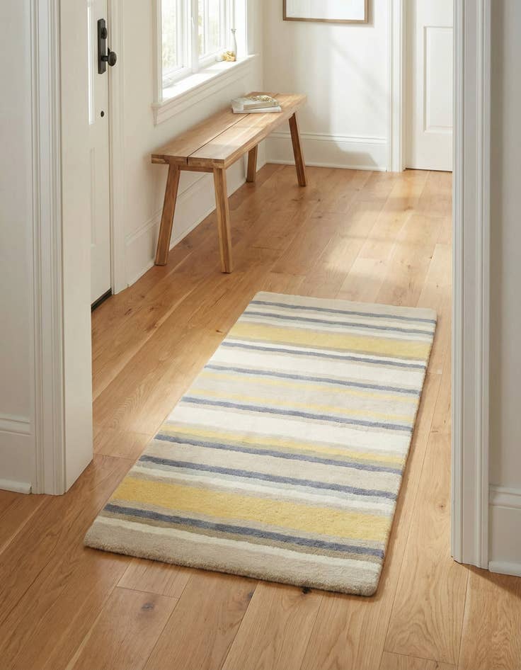 Detail image of 2' 8 x 5' Luna Wool Rug