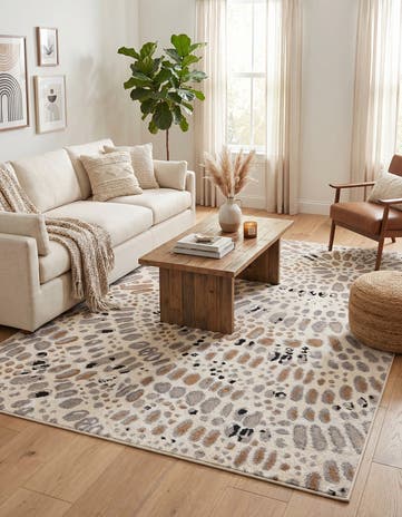 Ivory Sepia Rug
