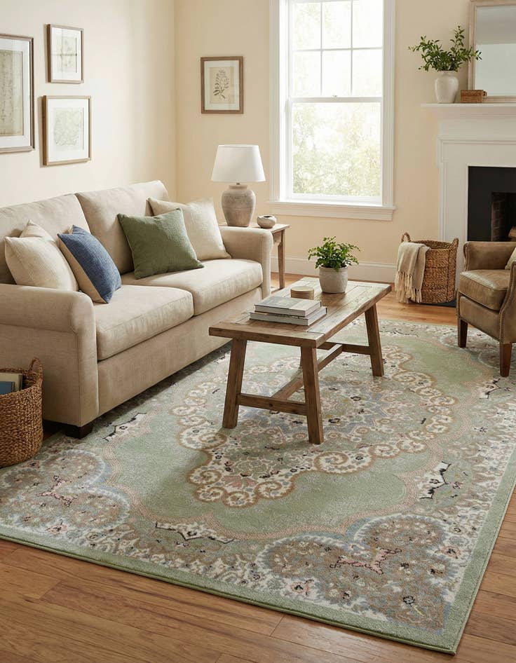 Detail image of 7' x 10' Kamala Washable Rug