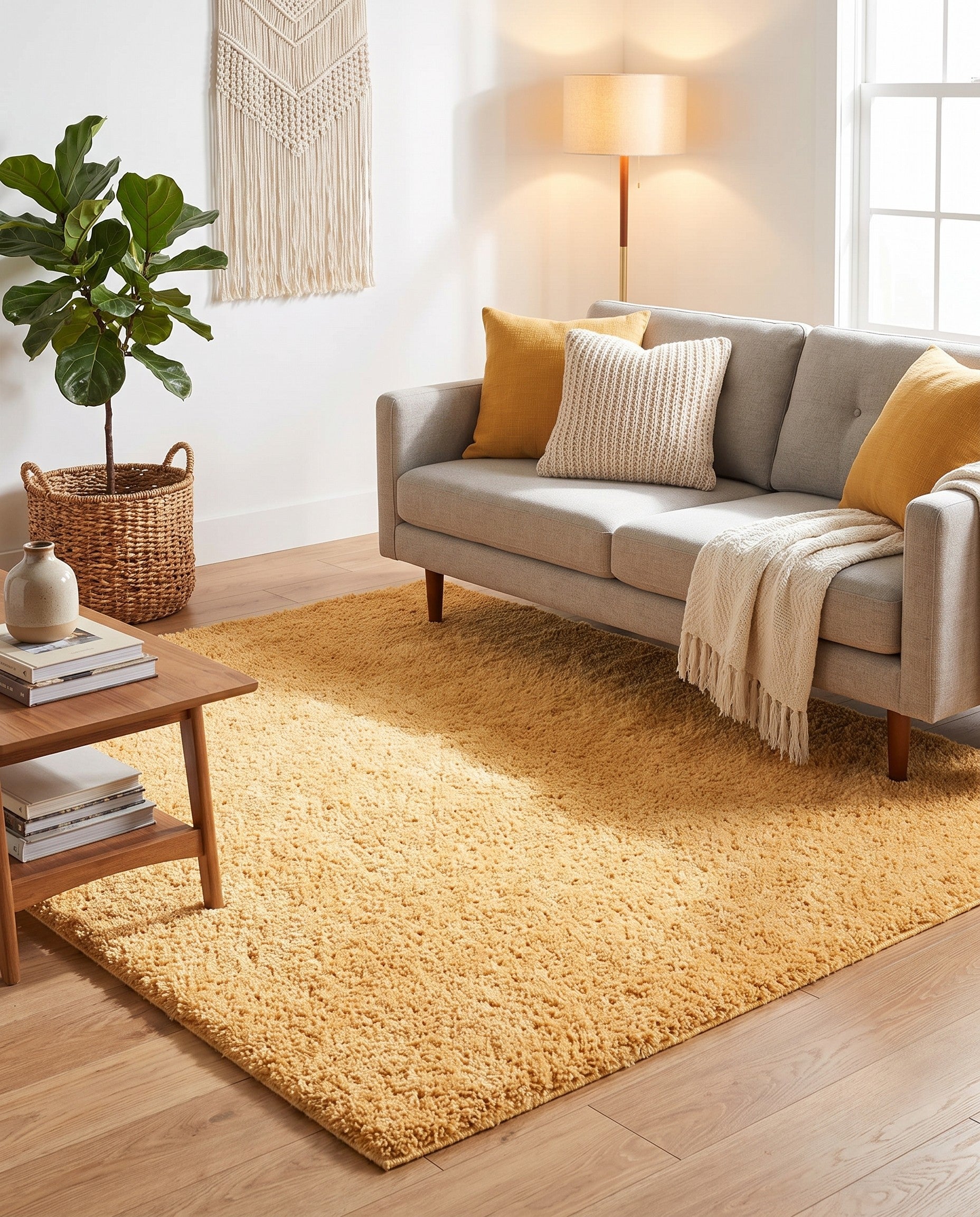 7' 10 x 7' 10 Zermatt Shag Square Rug