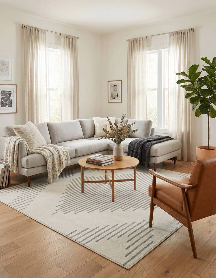 Detail image of 10' x 10' Kai Square Rug