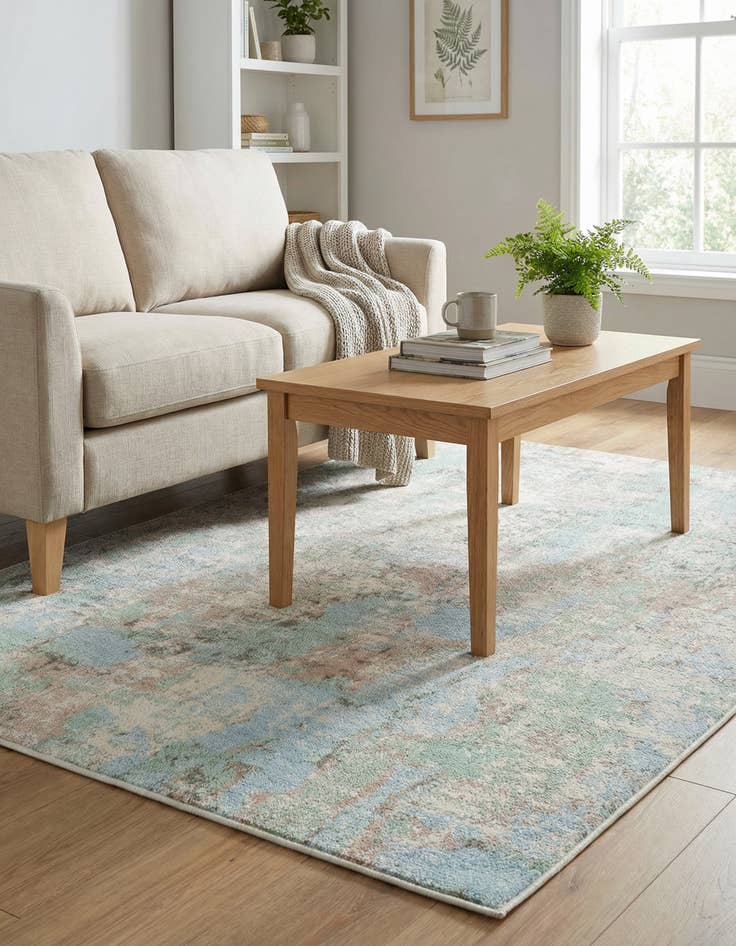 Detail image of 4' x 6' Lotus Rug