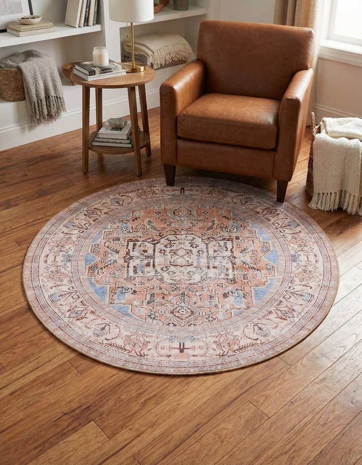 Detail image of 3' 6 x 3' 6 Timeless Round Rug