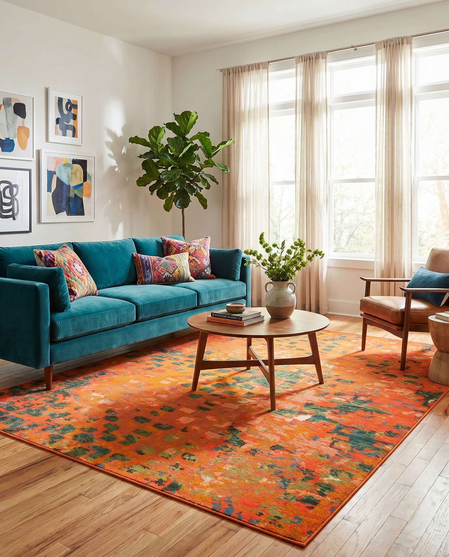 7' x 10' Washable Sevilla Rug