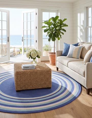 6' 1 x 6' 1 Lotus Round Rug
