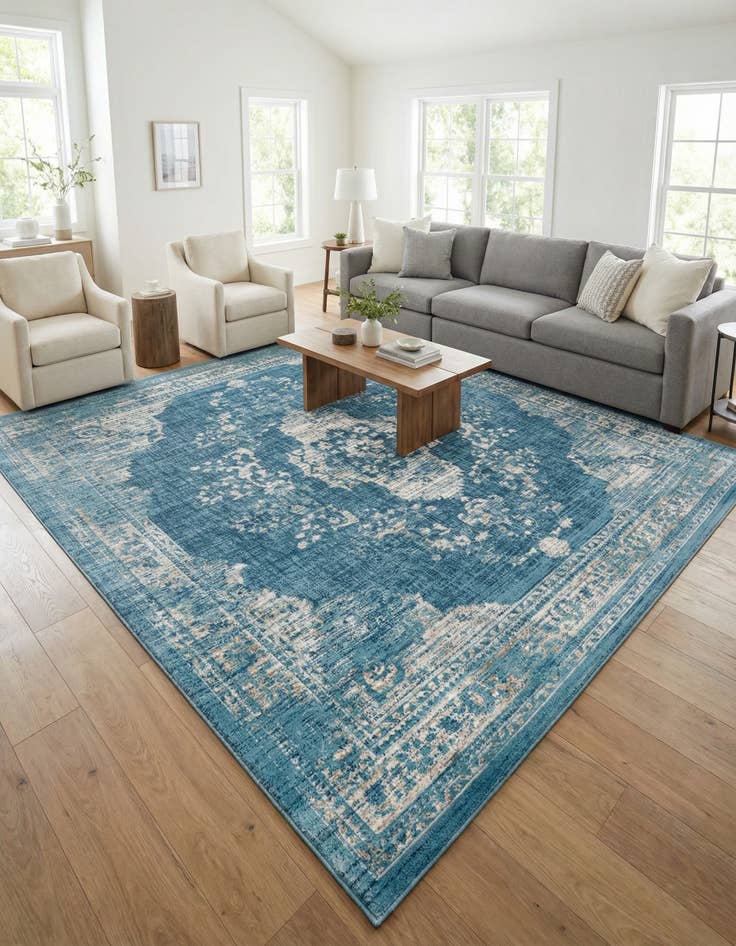 Detail image of 10' x 10' Stockholm Square Rug