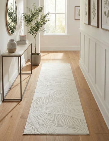 Ivory Finsbury Runner Rug