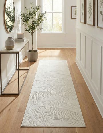 Ivory Finsbury Runner Rug