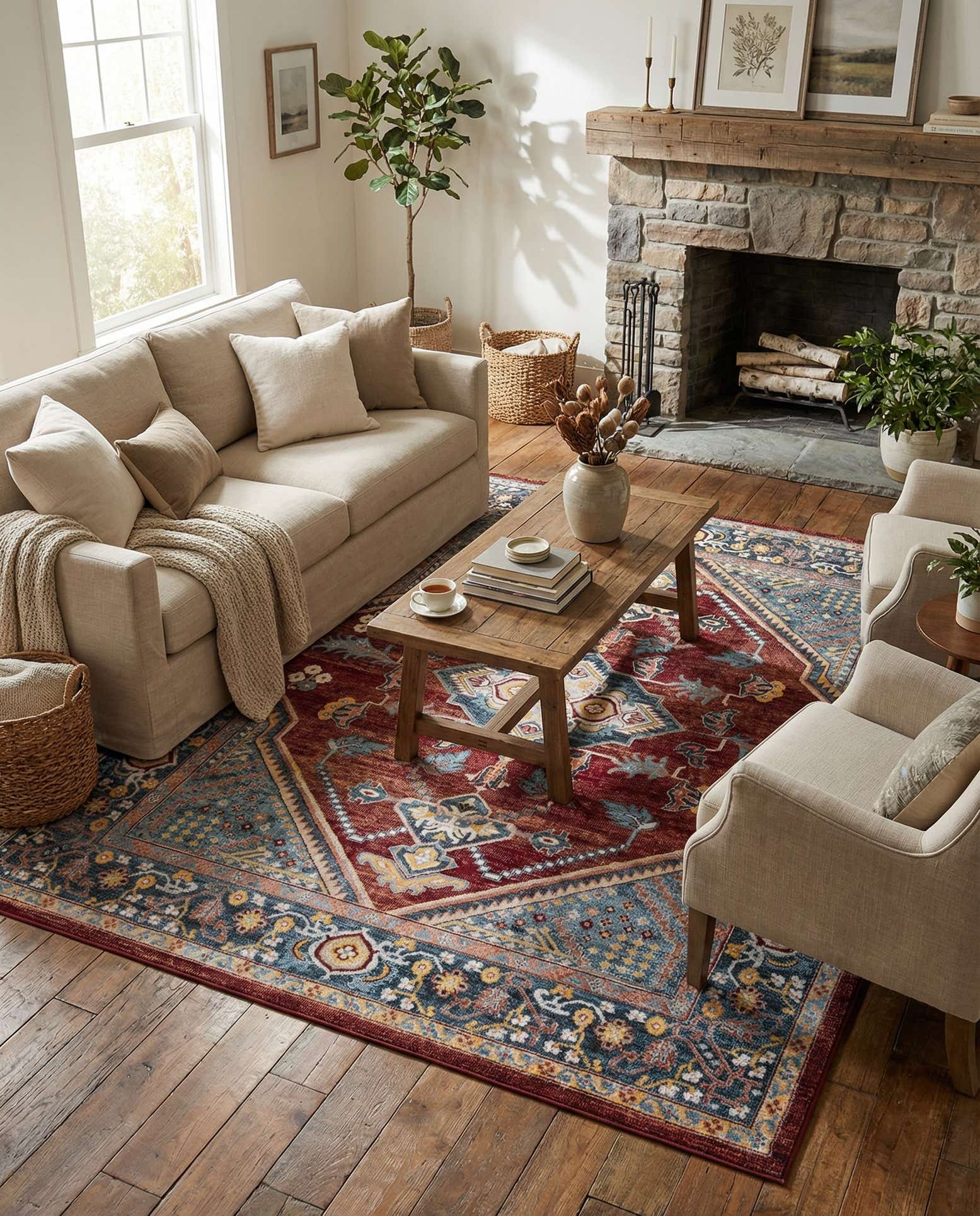 7' 10 x 10' Kamala Washable Rug