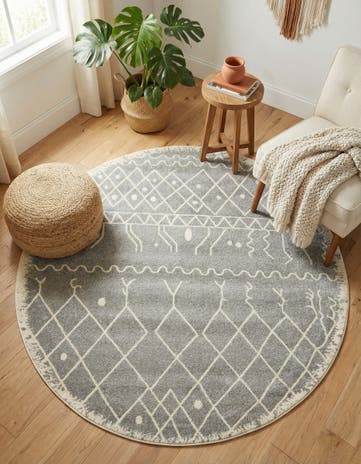 6' x 6' Titania Round Rug
