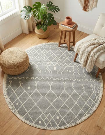 6' x 6' Titania Round Rug