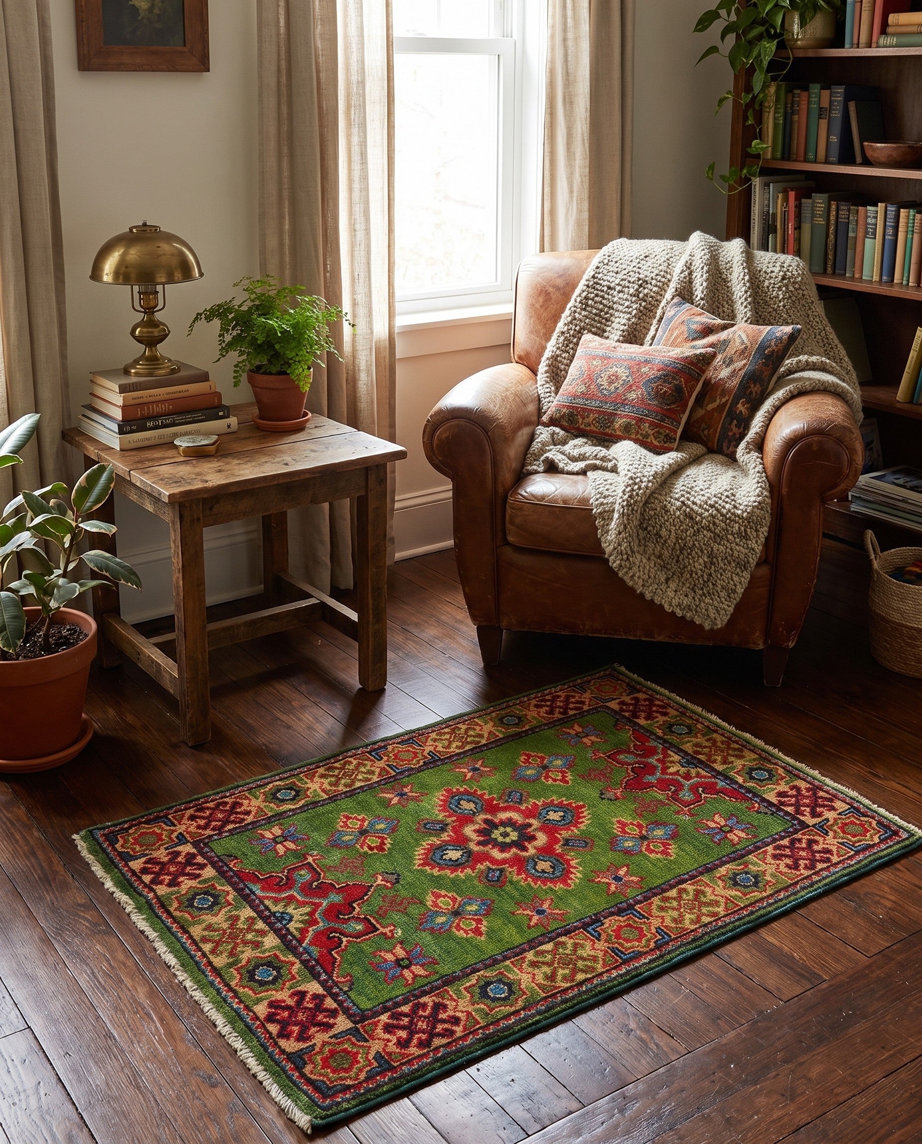2' 2 x 3' 2 Hand Knotted Kazak Rug