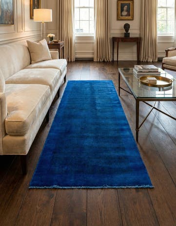 3' 10 x 7' Hand Knotted Over-Dyed Ziegler Rug