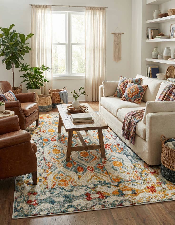 Detail image of 5' x 8' Veneto Rug