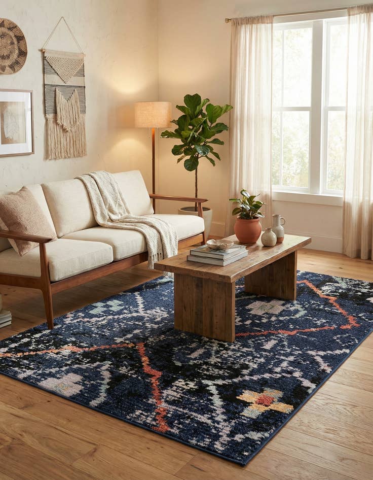 Detail image of 5' x 8' Morocco Rug