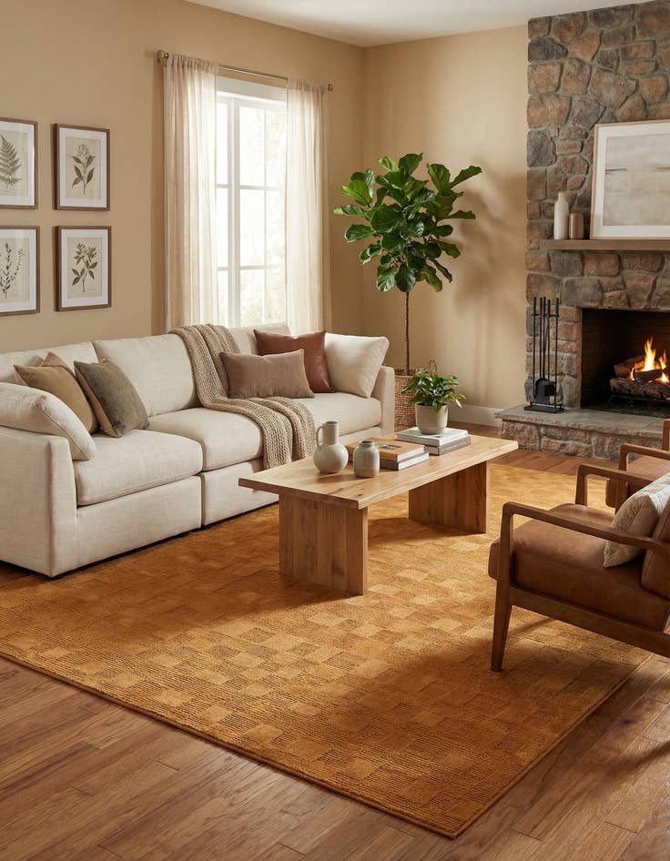 Detail image of 9' x 12' Textura Designer Rug