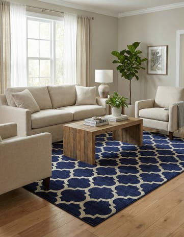 7' 10 x 10' Lattice Rug