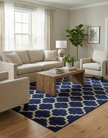 7' 10 x 10' Lattice Rug