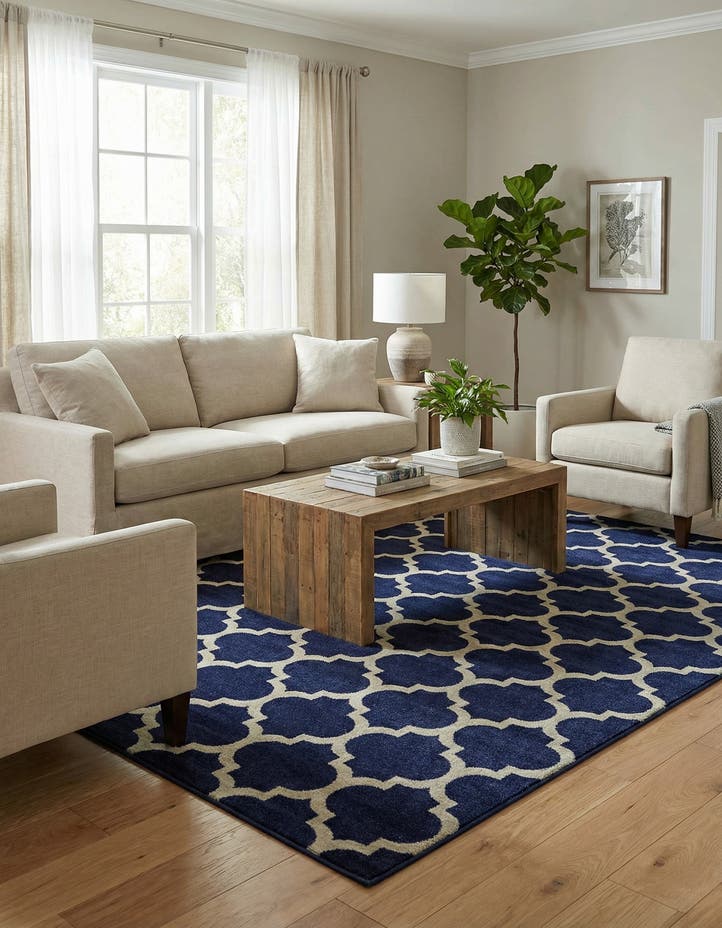 7' 10 x 10' Lattice Rug