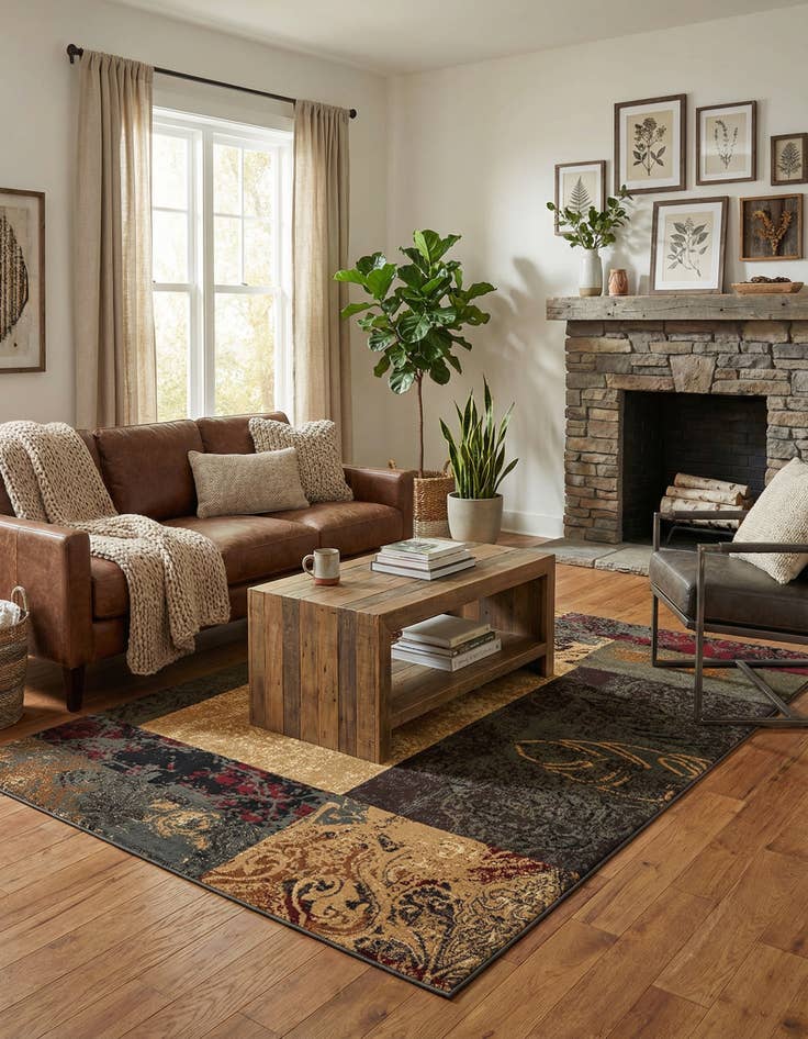 Detail image of 7' 10 x 10' Cafe Rug