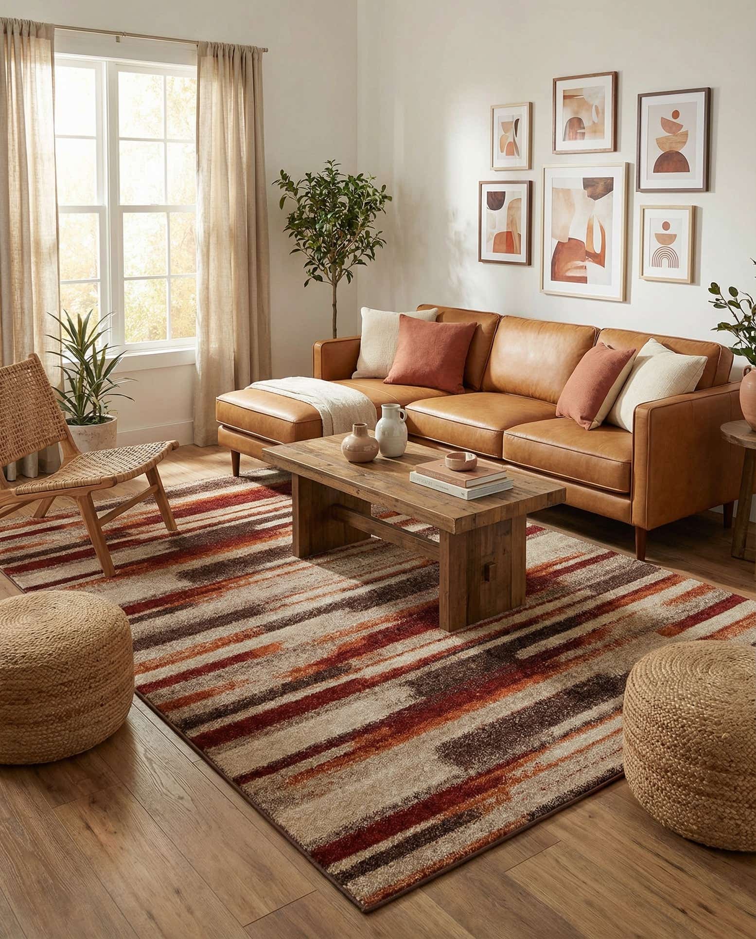 5' 3 x 8' Harvest Rug