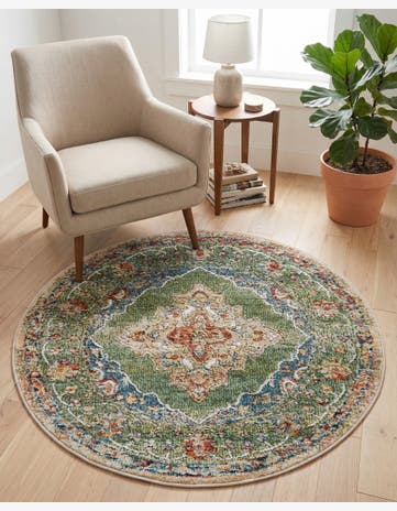 3' 3 x 3' 3 Isabella Round Rug