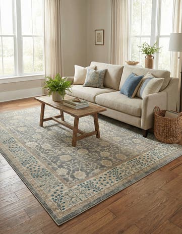 Gray Viola Rug