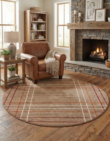 7' 10 x 7' 10 Equinox Round Rug
