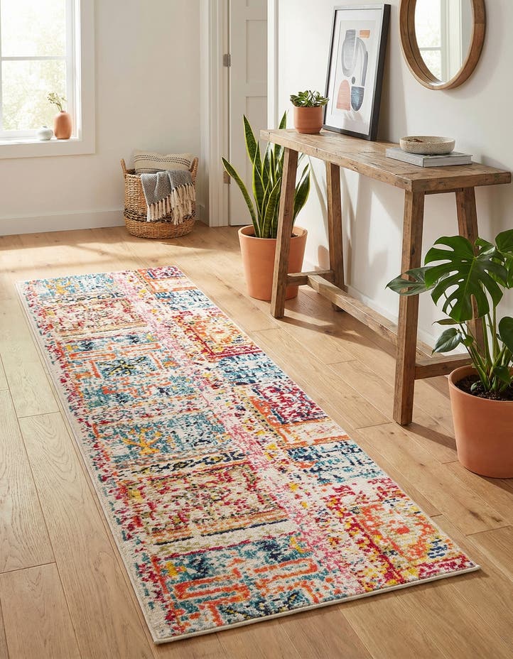 2' x 6' 7 Washable El Paso Runner Rug