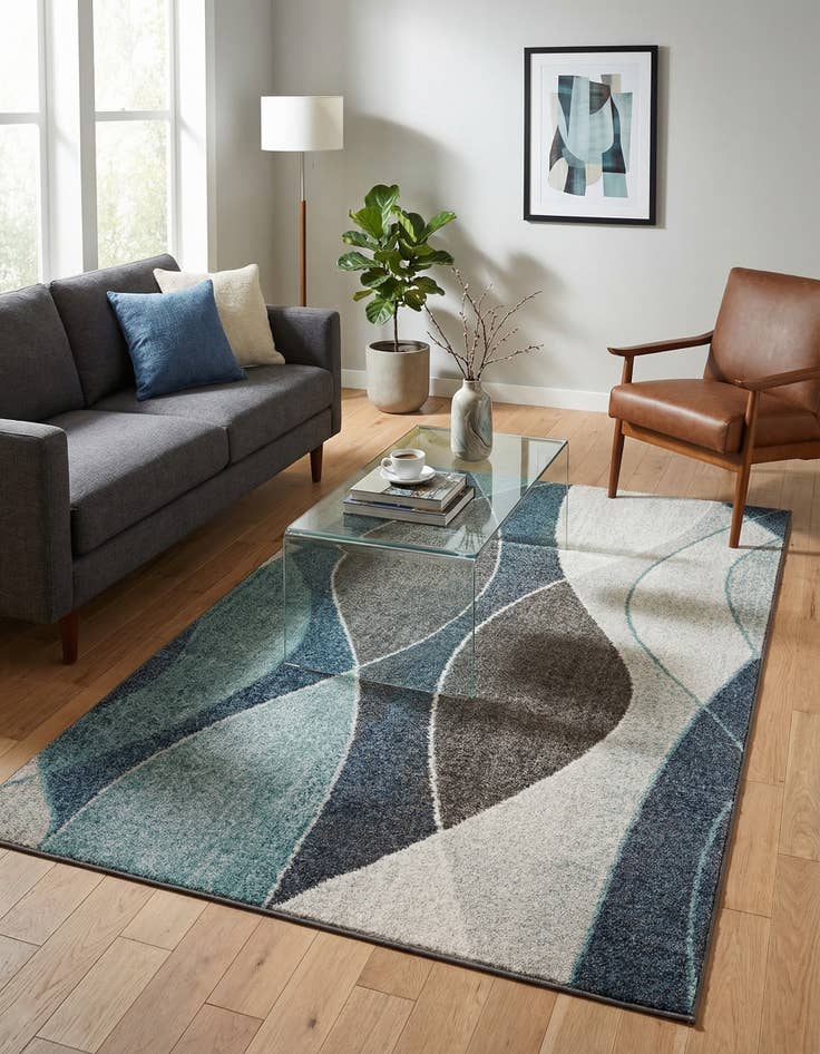 Detail image of 5' 3 x 8' Harvest Rug