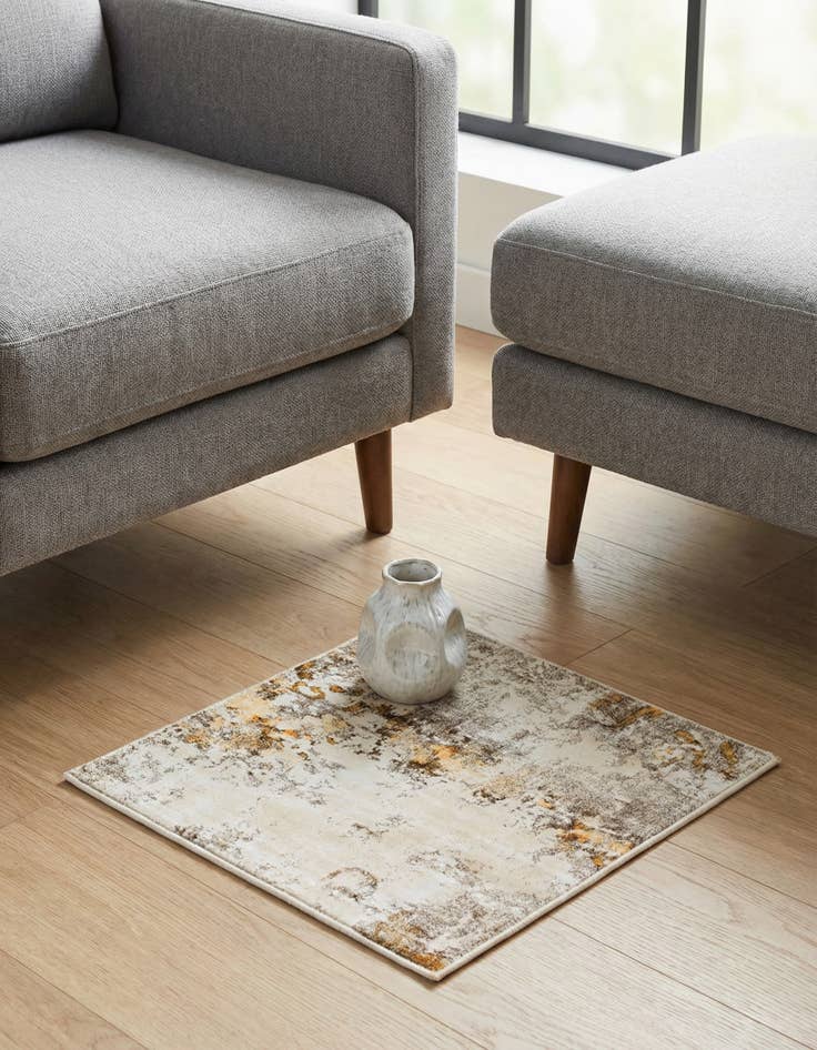 Detail image of 1' 4 x 1' 4 Apollo Sample Rug