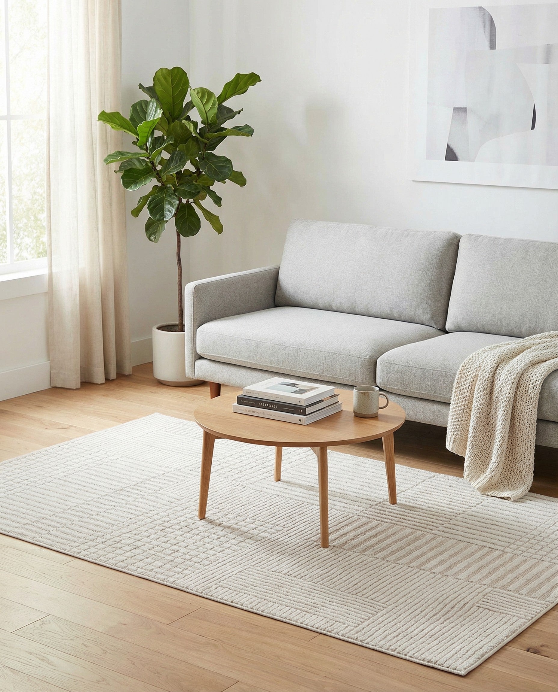 4' x 6' Textura Designer Rug