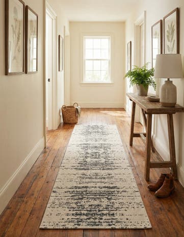 Ivory Georgia Runner Rug