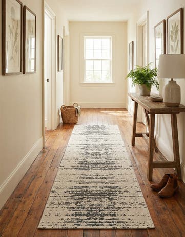 Ivory Georgia Runner Rug