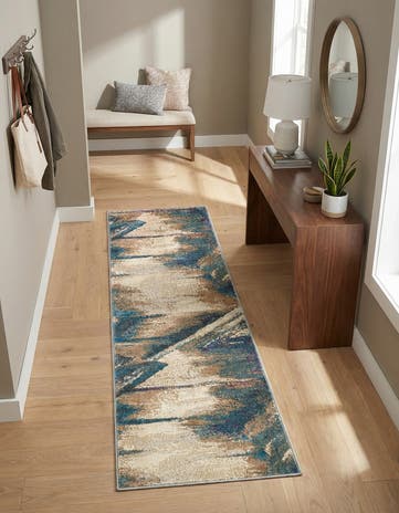 Beige Delilah Runner Rug