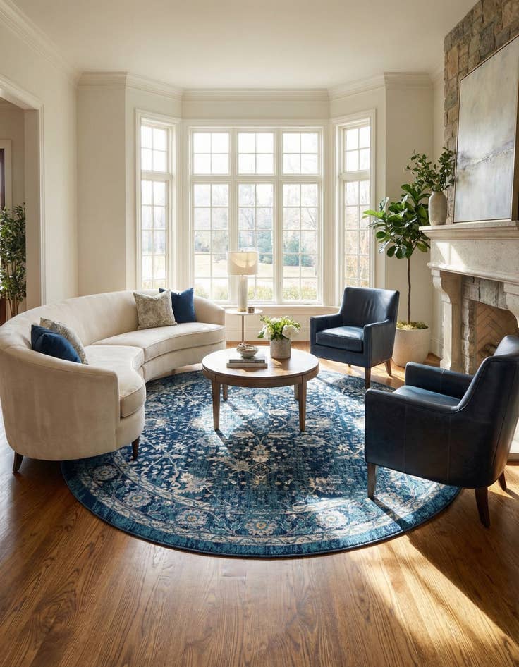 Detail image of 10' x 10' Stockholm Round Rug