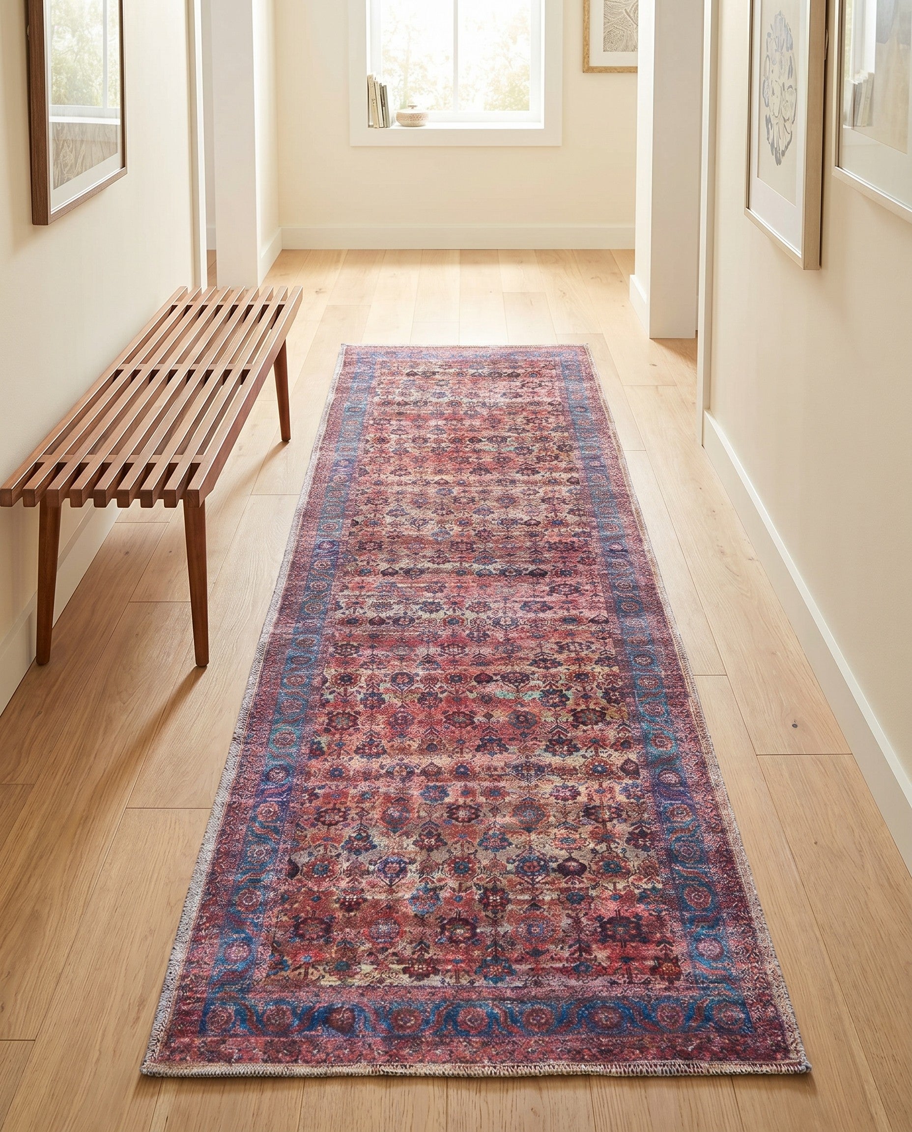 2' x 6' Washable Maahru Runner Rug