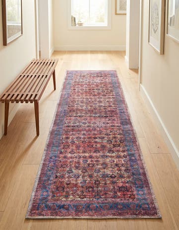 2' x 6' Washable Maahru Runner Rug