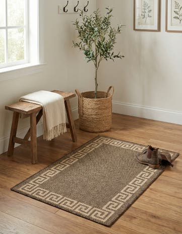 Brown Dunes Rug
