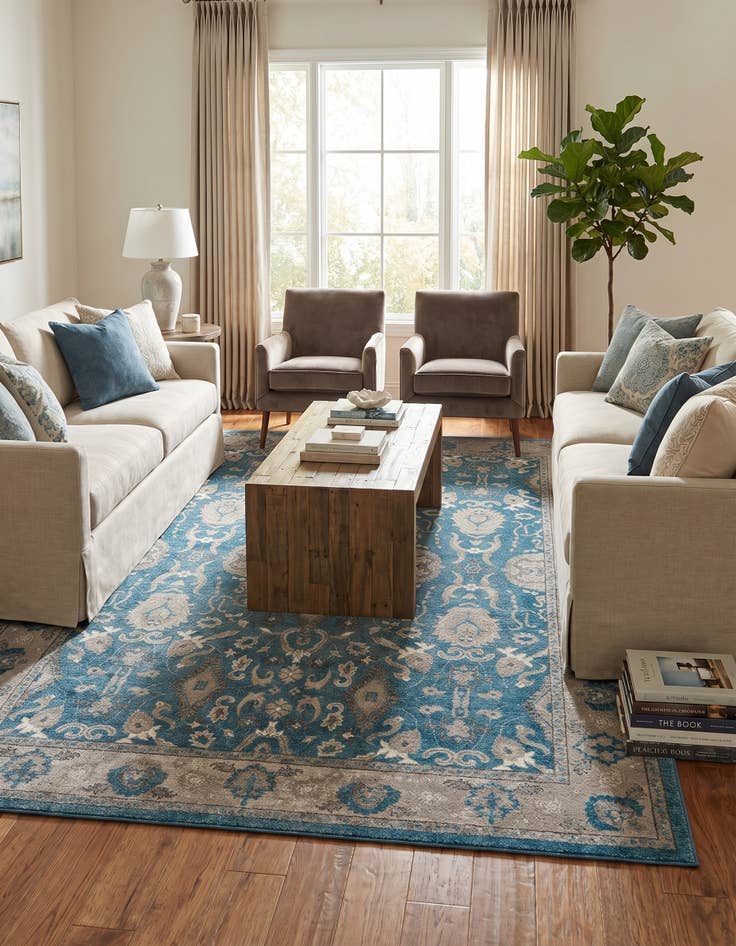 Detail image of 9' x 12' 2 Viola Rug