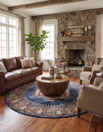 305cm x 305cm Arcadia Round Rug