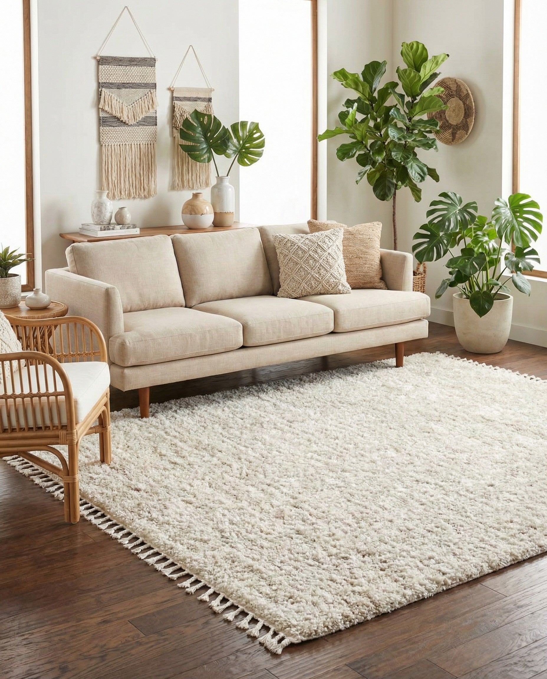 8' x 8' Athena Shag Square Rug