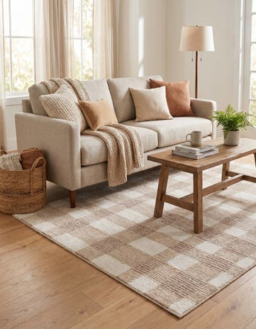 Rustic Pebble Textura Designer Rug
