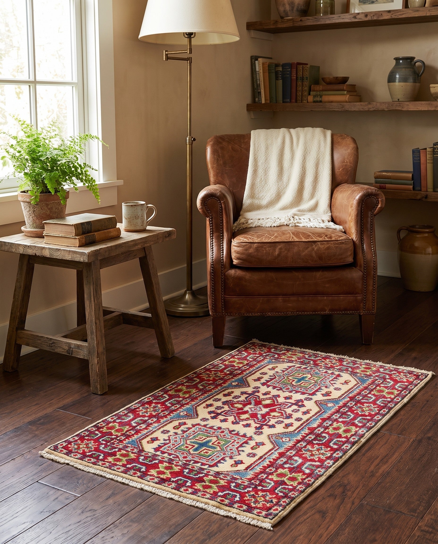 2' 1 x 3' 1 Hand Knotted Kazak Rug