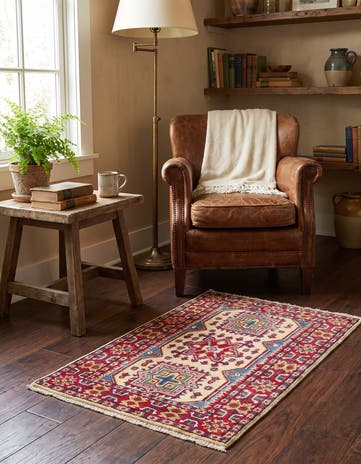 2' 1 x 3' 1 Hand Knotted Kazak Rug