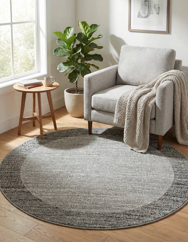 Detail image of 4' x 4' Angelica Round Rug