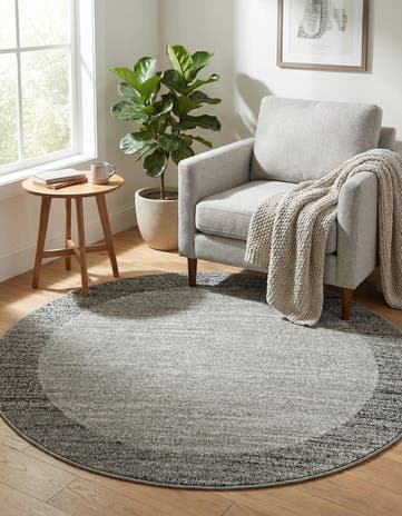 4' x 4' Angelica Round Rug