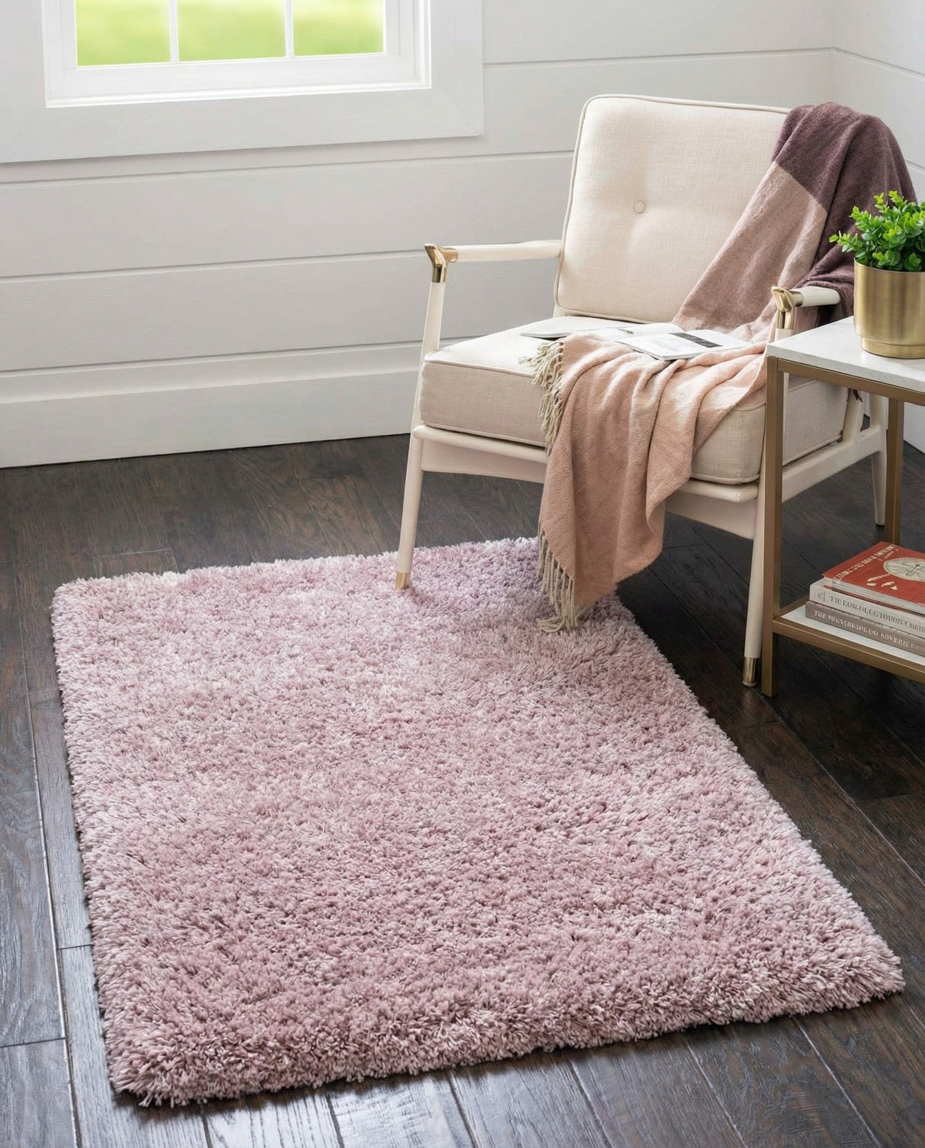 3' 3 x 5' 3 Infinity Shag Rug