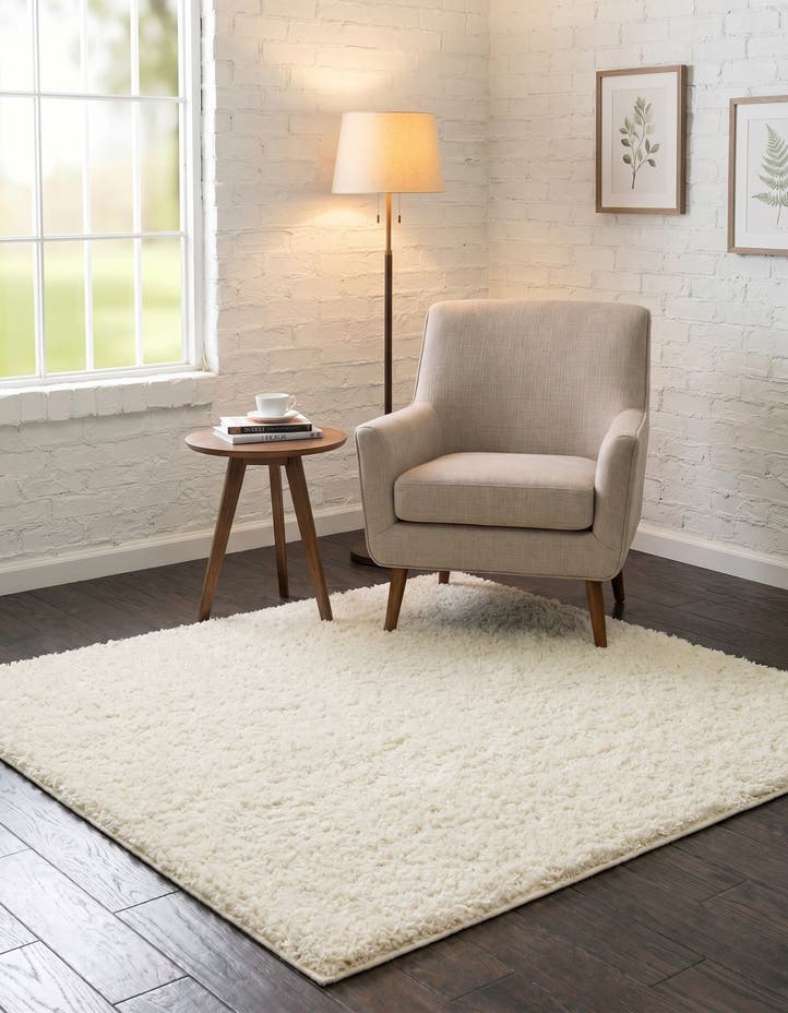 5' x 5' Everyday Shag Square Rug
